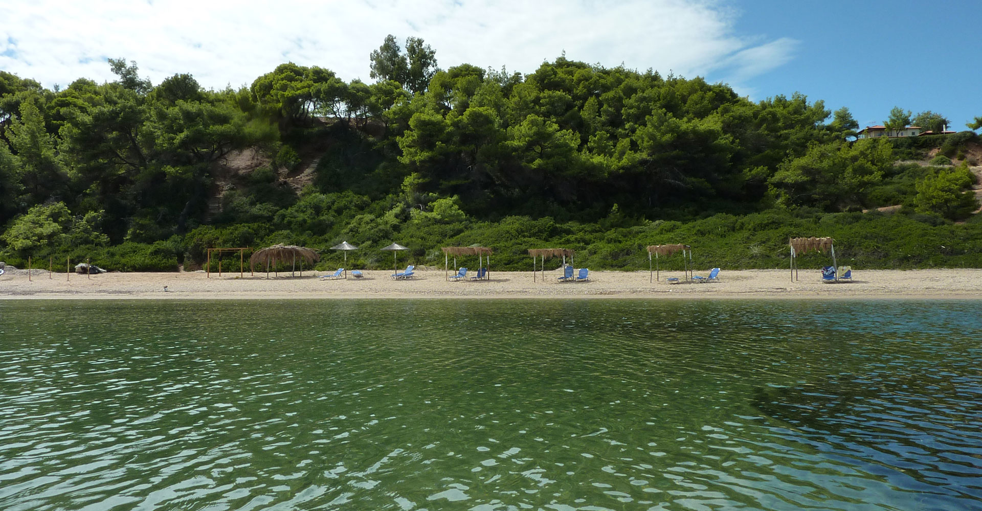 Private beach Villa Oasis Halkidiki